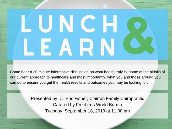 Free Lunch and Learn 