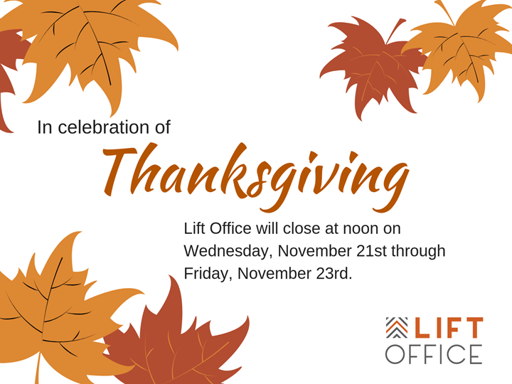 Closed Thanksgiving